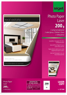 LP142 - SIGEL Fotopapier A4 170g//m² Gloss 100vel