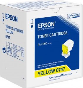 C13S050747 - EPSON Toner Cartridge Yellow 8.800vel 1st