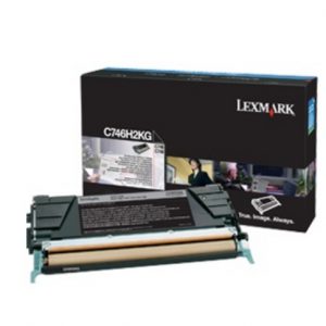 C746H3KG - LEXMARK Toner Cartridge Black 12.000vel 1st