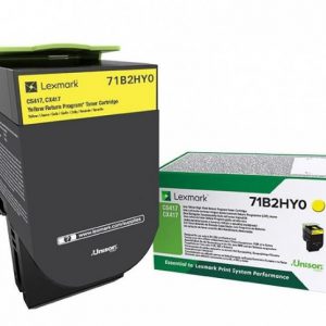 71B2HY0 - LEXMARK Toner Yellow 3.500vel 1st