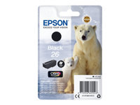 C13T26014022 - EPSON Inkt Cartridge 26 Black 6,2ml 220vel 1st