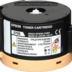 C13S050709 - EPSON Toner Cartridge Black 2.500vel 1st