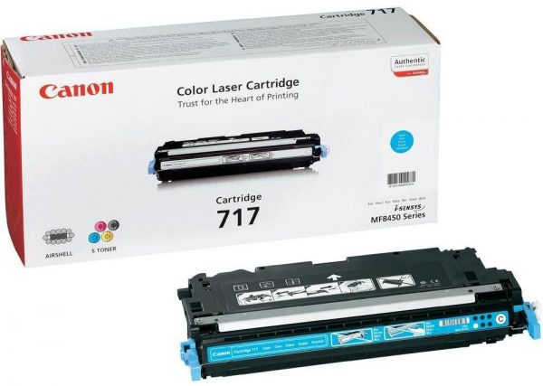 2577B002 - CANON Toner Cartridge 717 Cyaan 4.000vel