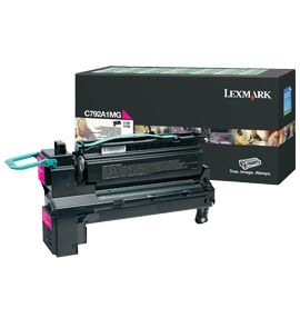 C792A1MG - LEXMARK Toner Cartridge Magenta 6.000vel 1st