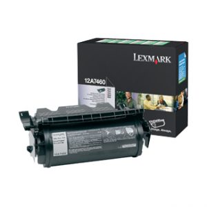 12A7460 - LEXMARK Toner Cartridge Black 5.000vel 1st