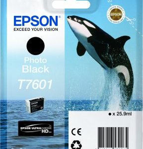 C13T76014010 - EPSON Inkt Cartridge T7601 Photo Black 25,9ml