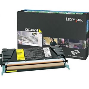 C5240YH - LEXMARK Toner Cartridge Yellow 5.000vel 1st