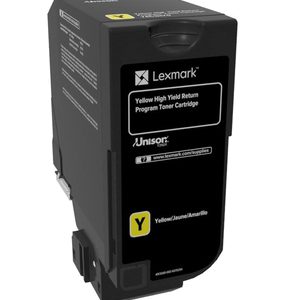 74C2HY0 - LEXMARK Toner Cartridge Yellow 12.000vel 1st