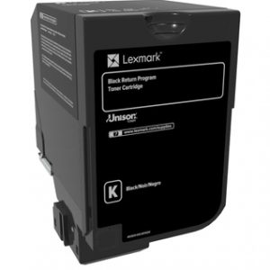 74C20K0 - LEXMARK Toner Black 3.000vel 1st