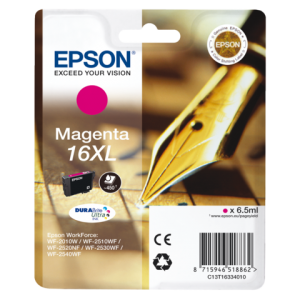 C13T16334010 - EPSON Inkt Cartridge 16XL Magenta 6,5ml 1st