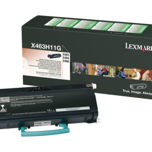 X463H11G - LEXMARK Toner Cartridge Black 9.000vel 1st