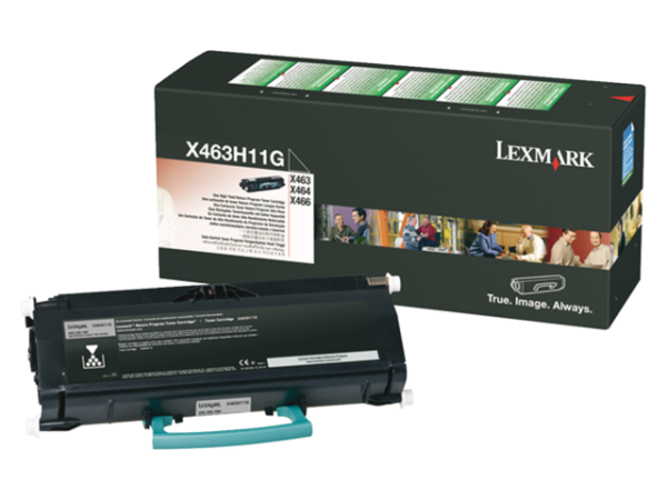 X463H11G - LEXMARK Toner Cartridge Black 9.000vel 1st