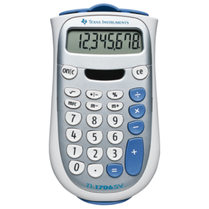 TI-1706 SV - TI Calculator 1706 8-Cijfers