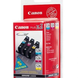 4541B012 - CANON Inkt Cartridge CLI-526 C/M/Y Cyaan & Magenta & Yellow 3st