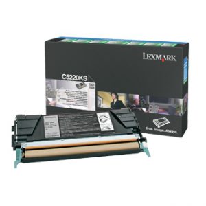 C5220KS - LEXMARK Toner Cartridge Black 4.000vel 1st