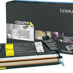 C5242YH - LEXMARK Toner Cartridge Yellow 5.000vel 1st