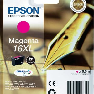 C13T16334022 - EPSON Inkt Cartridge 16XL Magenta 6,5ml 450vel 1st