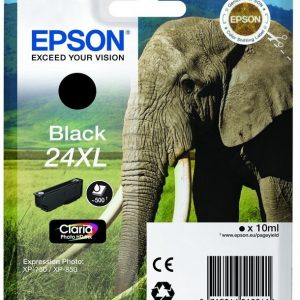 C13T24314022 - EPSON Inkt Cartridge 24XL Black 10ml 500vel 1st