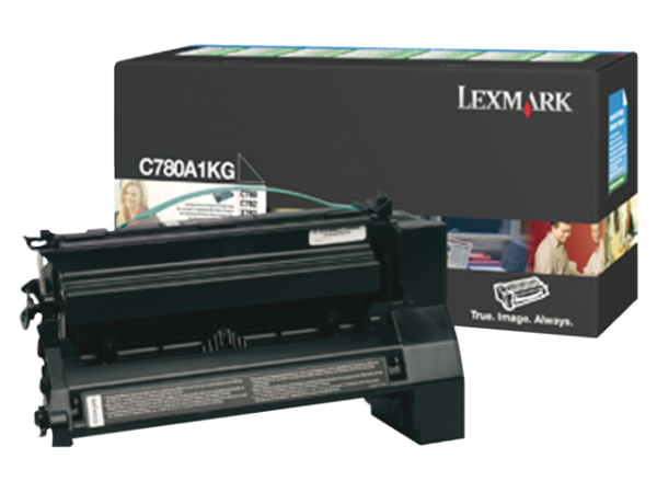 C780A1KG - LEXMARK Toner Cartridge Black 6.000vel 1st