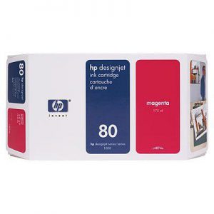 C4847A - HP Inkt Cartridge 80 Magenta 350ml