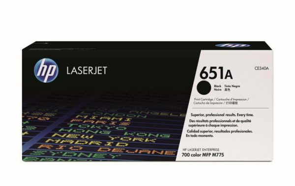 CE340A - HP Toner Cartridge 651A Black 13.500vel