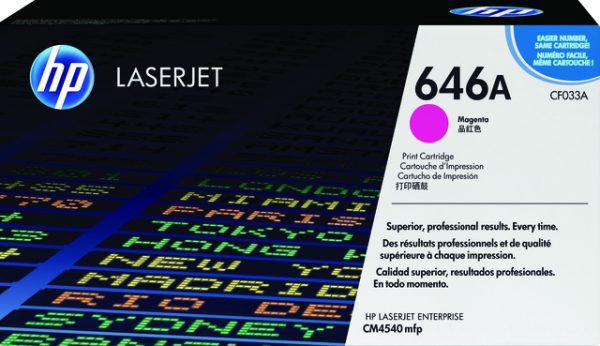 CF033A - HP Toner Cartridge 646A Magenta 11.000vel