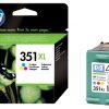 CB338EE - HP Inkt Cartridge 351XL Cyaan & Magenta & Yellow 14ml