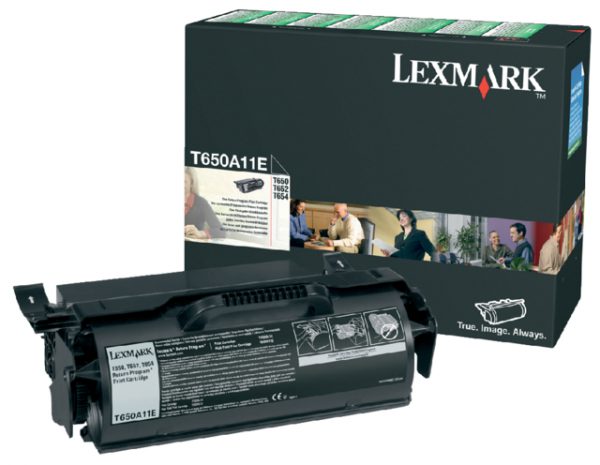 T650A11E - LEXMARK Toner Cartridge Black 7.000vel 1st