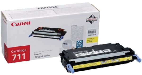 1657B002 - CANON Toner Cartridge 711 Yellow 6.000vel