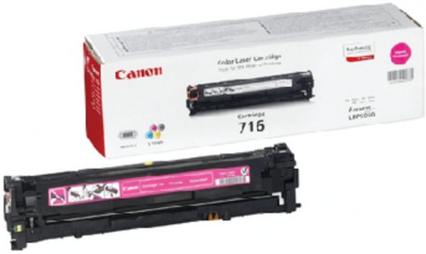 1978B002 - CANON Toner Cartridge 716 Magenta 1.500vel