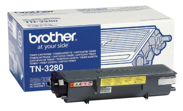 TN-3280 - Brother Toner Cartridge Black 8.000vel 1st