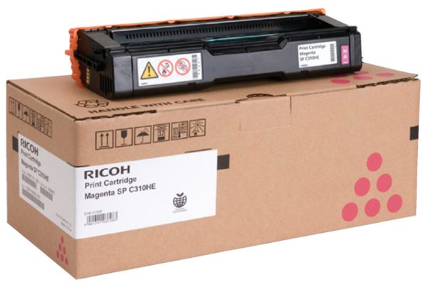 407640 - RICOH Toner Cartridge Magenta 2.500vel 1st