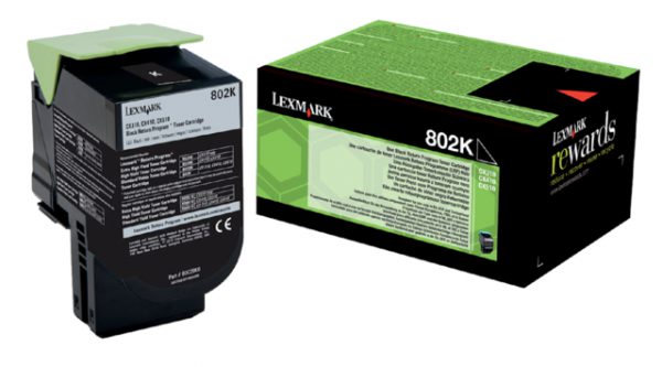 80C20K0 - LEXMARK Toner Cartridge Cyaan 1.000vel 1st