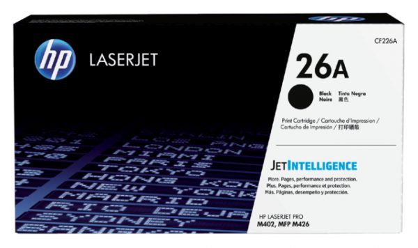 CF226A - HP Toner Cartridge 26A Black 3.100vel 1st