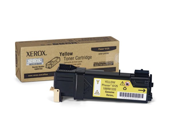 106R01333 - Xerox Toner Cartridge Yellow 1.000vel 1st