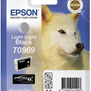 C13T09694010 - EPSON Inkt Cartridge T0969 Light Black 11,4ml 1st