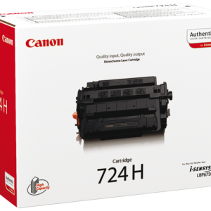 3482B002 - CANON Toner Cartridge 724H Black 12.000vel