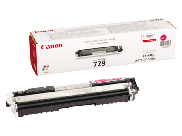 4368B002 - CANON Toner Cartridge 729 Magenta 1.000vel