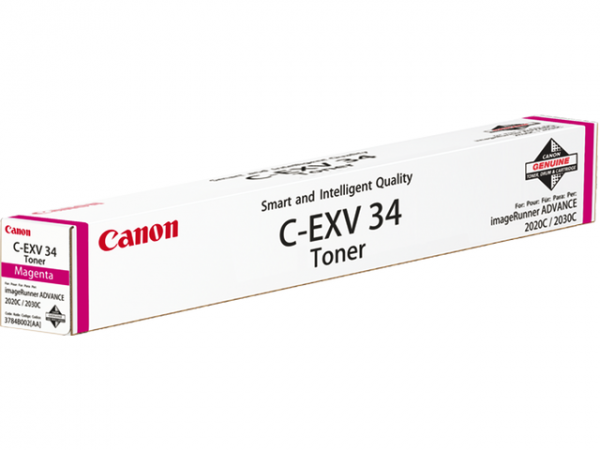 3784B002 - CANON Toner Cartridge C-EXV34 Magenta 19.000vel