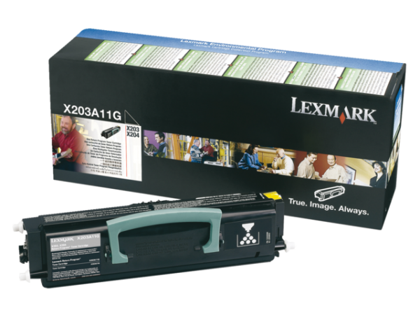 X203A11G - LEXMARK Toner Cartridge Black 2.500vel 1st