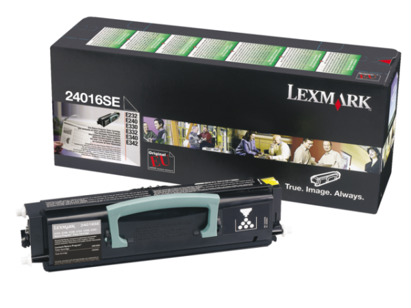 24016SE - LEXMARK Toner Cartridge Black 2.500vel 1st