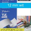 TZE-535 - Brother Lettertape P-Touch 12mm 8m Blauw Wit