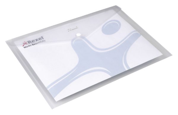 2101660 - REXEL Enveloptas Ice Transparant 5st A4