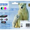 C13T26164010 - EPSON Inkt Cartridge 26 Black & Cyaan & Magenta & Yellow 19,7ml Multipack