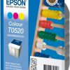 C13T05204010 - EPSON Inkt Cartridge T0520 Cyaan & Magenta & Yellow 35ml 1st