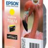 C13T08744010 - EPSON Inkt Cartridge T0874 Yellow 11,4ml 1st