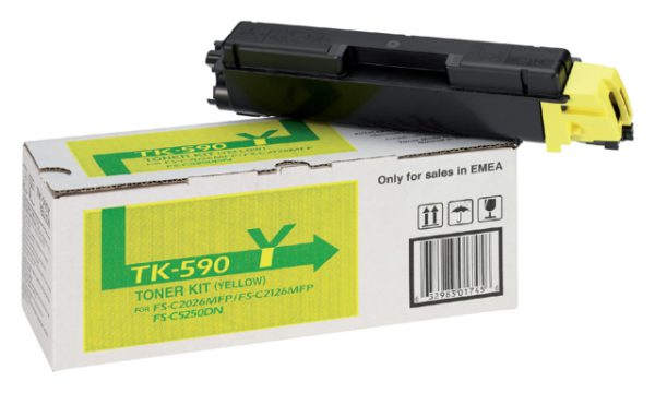 1T02KVANL0 - Kyocera Toner Cartridge Yellow 5.000vel 1st