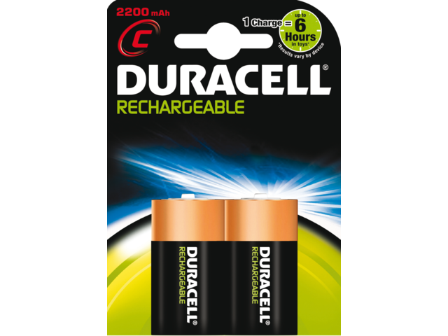 Bovenstaande vervangen Plak opnieuw HR14 - DURACELL Batterij Oplaadbaar 2200mAh Supreme HR14C 1.2V  Nikkel–Metaal Hydride - Printerplaza.nl