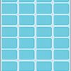 3643 - HERMA Gekleurde Etiketten Schrijfpapier no:3643 12x19mm 160st Blauw 1 Pak