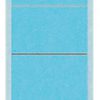 16480035 - LEITZ/ESSELTE Rugetiket Zelfklevend Blauw 10st 38x290mm